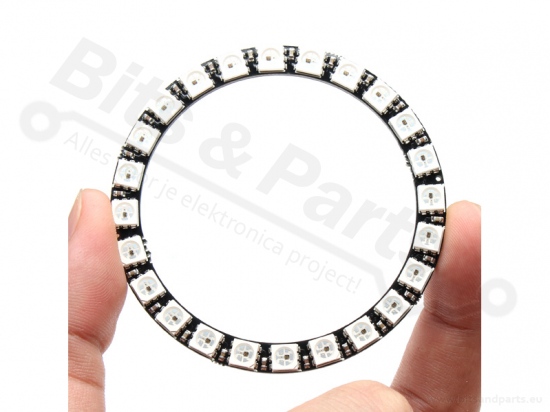 LED Ring 24x WS2812 RGB 5050 RGB LEDs with drivers (24bits)